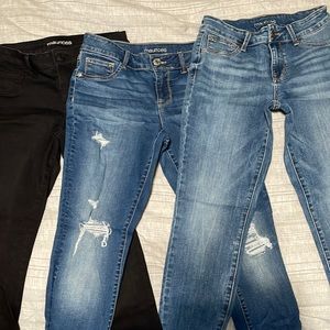 Maurice’s Small Regular Jeans - 3 pairs